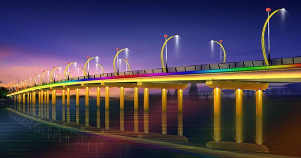 宜陽同力大橋亮化工程